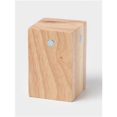 Набор ножей для подачи сыра, 4 шт., на магнитной подставке, 8.5×8.5×16.5 см, бежевый