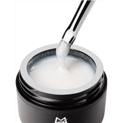 MANITA Гель моделирующий для ногтей с хлопьями юки / Builder Gel Moonlight №01, 15 мл 28224