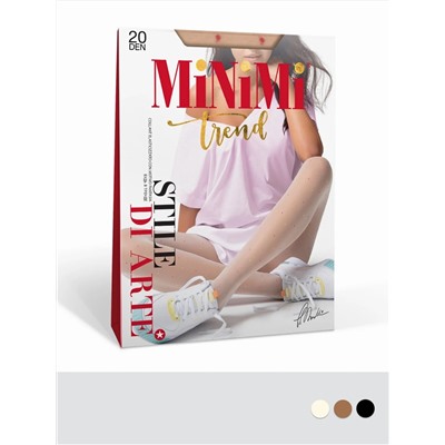 Minimi Колготки STILE DI ARTE 20 (в разноцветный горошек)