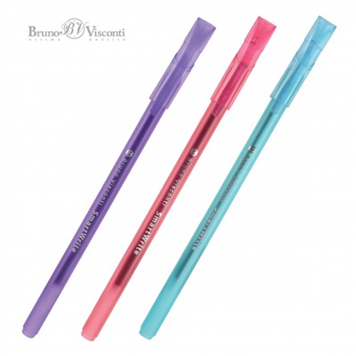 Ручка шариковая 0.5 мм "SmartWrite Creative" синяя одноразовая 20-0328/05 Bruno Visconti