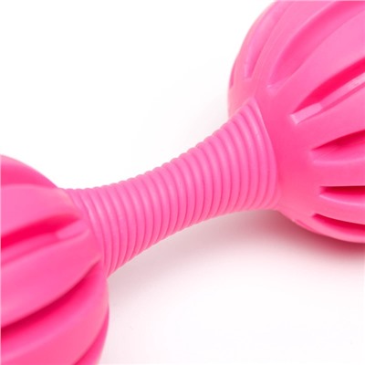 Игрушка жевательная «Силач», TPR, 15 см, розовая