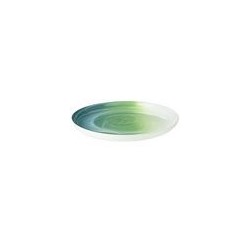 Тарелка 21см (h-2см) десертная ALABASTER GREEN, стекло