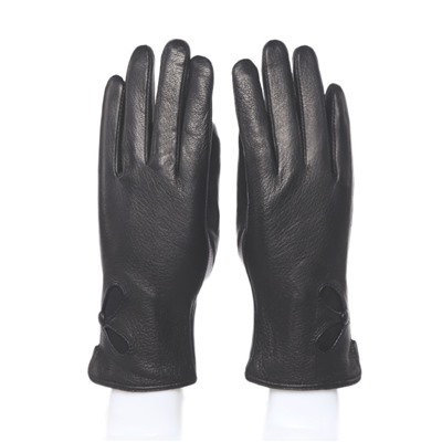 Перчатки жен. LuMeiJia A-3 нат.кожа/плюш