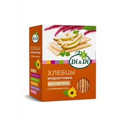 Хлебцы амарантовые кукурузно-рисовые с топинамбуром 195г ЭКОПРОДУКТЫ, 1187297