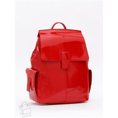 Рюкзак женский кожаный 18337-8 red Polina&Eiterou  в Новосибирске