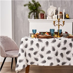 Скатерть «Этель» Christmas, 150×180 см, 100% хлопок, саржа 190 г/м²