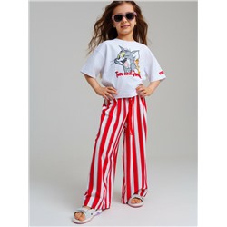 Брюки трикотажные для девочек