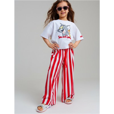 Брюки трикотажные для девочек