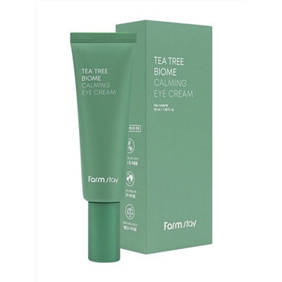 FARMSTAY - КРЕМ ДЛЯ КОЖИ ВОКРУГ ГЛАЗ УСПОКАИВАЮЩИЙ TEA TREE BIOME CALMING EYE CREAM, 50 ML