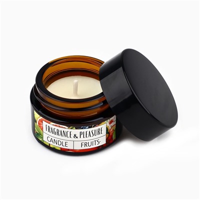 Свеча ароматическая Fragrance аромасвеча, аромат фруктовый, 4.3×3.1 см