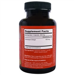 Dragon Herbs, Высокогорное мумие, 450 мг, 60 капсул