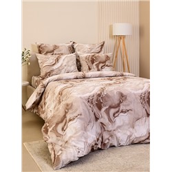 Пододеяльник бязь люкс на молнии - Мрамор