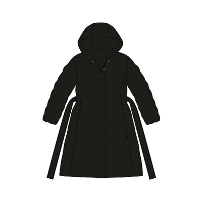 Пальто текстильное с полиуретановым покрытием для девочек