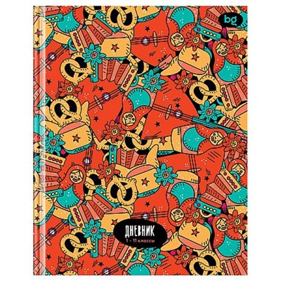 Дневник 1-11 класс (твердая обложка) "Русский стиль" Д5т40_лг 64721 BG