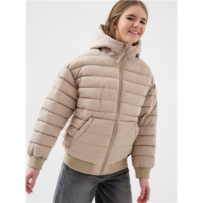 Куртка текстильная с полиуретановым покрытием для девочек