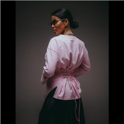 Лонгслив женский Бренда (Розовый)