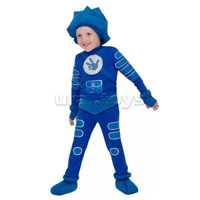 Костюм "Нолик" (шапка, рубашка, брюки, ботинки) размер 122-64