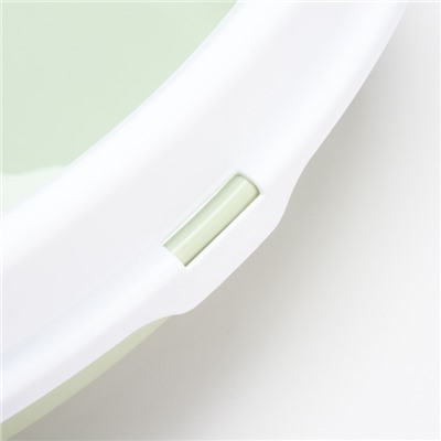 Туалет с бортом, 40×34×11 см, пластик, зелёный