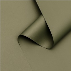 Пленка для цветов тонированная, матовая, оливковый, 0.5×10 м ±1 см, 65 мкм