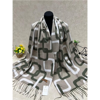 Мягкий палантин из кашемира мультицвет