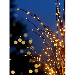 Дерево светодиодное 60 см, 240 LED, постоянное свечение, USB, свечение янтарно-белое