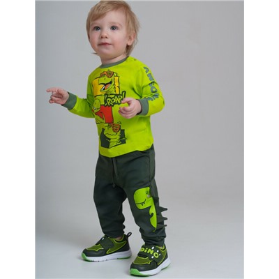 Фуфайка детская трикотажная для мальчиков (футболка с длинными рукавами)