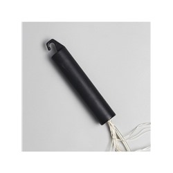 Гирлянда «Конский хвост» 10 нитей по 1.5 м, IP20, серебристая нить, 150 LED, свечение тёплое белое, 12 В