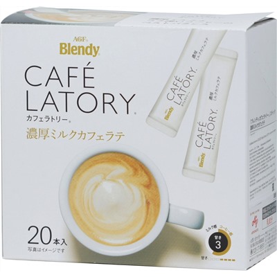 AGF. Cafe Latory. Латте карт.упаковка, 20 пак.