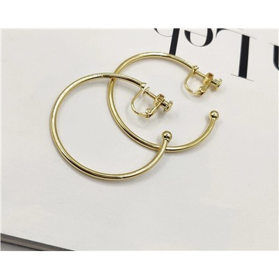 Серьги-клипсы Кольца