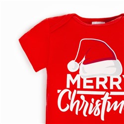 Боди Крошка Я Merry Christmas, рост 80-86 см