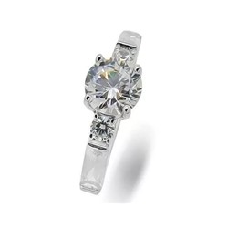 Кольцо из серебра куб.циркон., МЦВ230