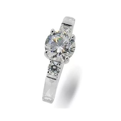 Кольцо из серебра куб.циркон., МЦВ230