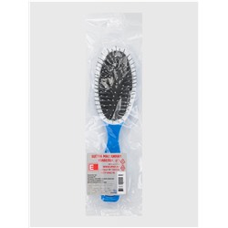 Расчёска массажная, 6×22 см, металлические зубчики, МИКС