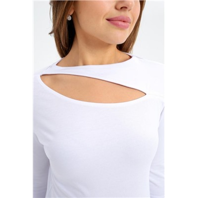 Лонгслив 100007 (Белый)