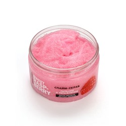Скраб-слайм для тела Sweet raspberry, питание и увлажнение, с ароматом малины, 250 г, PICO MICO