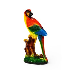 Садовая фигура из гипса «Попугай», 20×11×35 см