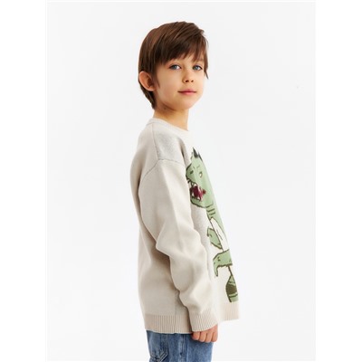 Джемпер детский KAFTAN T-Rex, размер 32 (110-116 см)