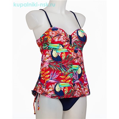 23473-2 Купальник раздельный танкини (42-50)