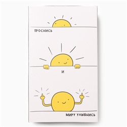 Носки мужские KAFTAN «Проснись», р. 41-44 (27-29 см), набор 2 пары