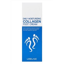 Lebelage Увлажняющий крем для ног с коллагеном / Daily Moisturizing Collagen Foot, 100 мл KRISTALLER, 1111600