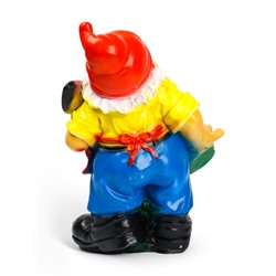 Садовая фигура из гипса «Гном с лейкой», 40×15×26 см