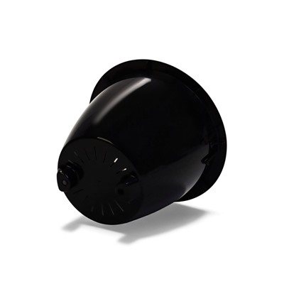 Кашпо для цветов со вставкой «Вдохновение», 3 л, бело-чёрное