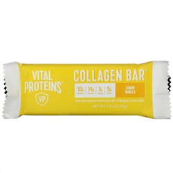 Vital Proteins, Collagen Bar, Lemon Vanilla, 12 Bars, 1.8 oz (50 g) Each
