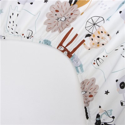 Постельное бельё ясельное LoveLife «Зоопарк», сатин