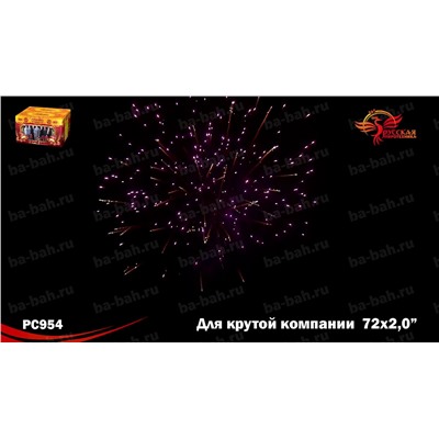 Фейерверк РС9670 Для крутой компании (2" х 72)
