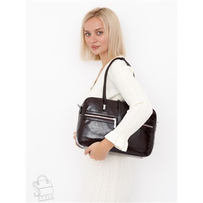 Сумка женская  51166SL coffee Velina Fabbaino-Safenta в Новосибирске