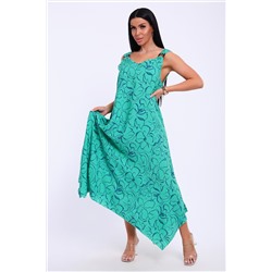 Сарафан летний больших размеров пляжный домашний 5739