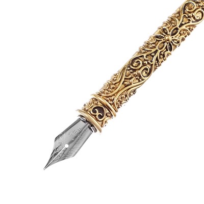 Набор для каллиграфии, перьевая и стеклянная ручка, чернила, подставка, перья 5 штук, чернильница