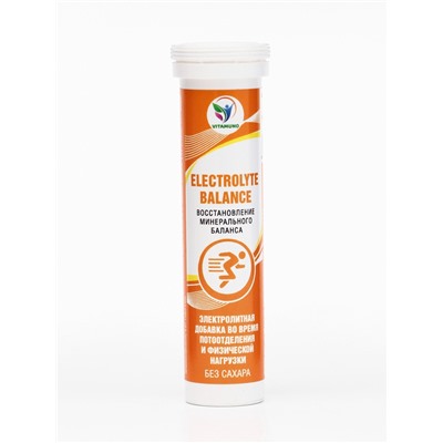 Напиток Electrolyte Balance Vitamuno, 10 шипучих таблеток