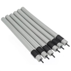 Dewal Beauty Бигуди-бумеранги, 18 мм x 240 мм, серый, 6 шт. 19219